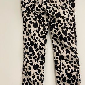 Vintage TRIPP NYC Animal Print mid-rise jeans